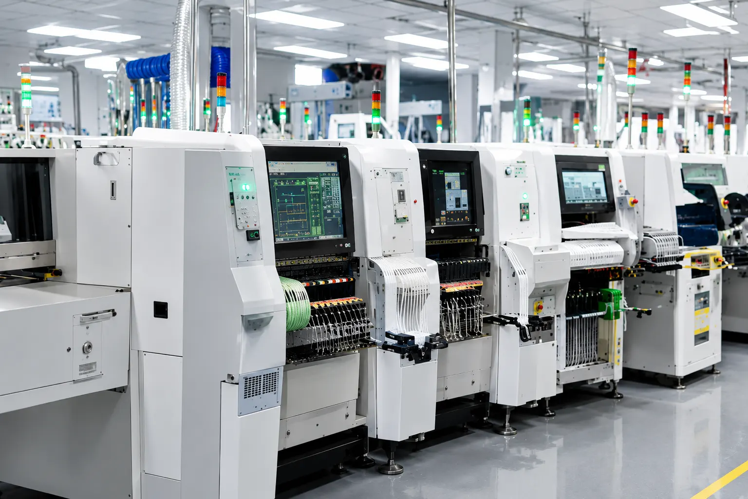 Modern industrial automated production line 1