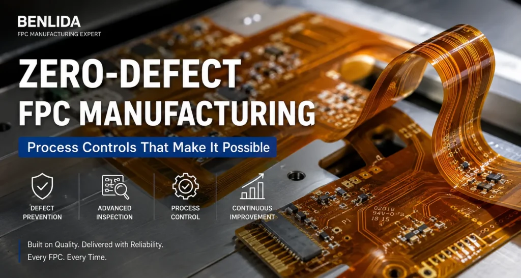 zero-defect FPC manufacturing quality control and defect prevention