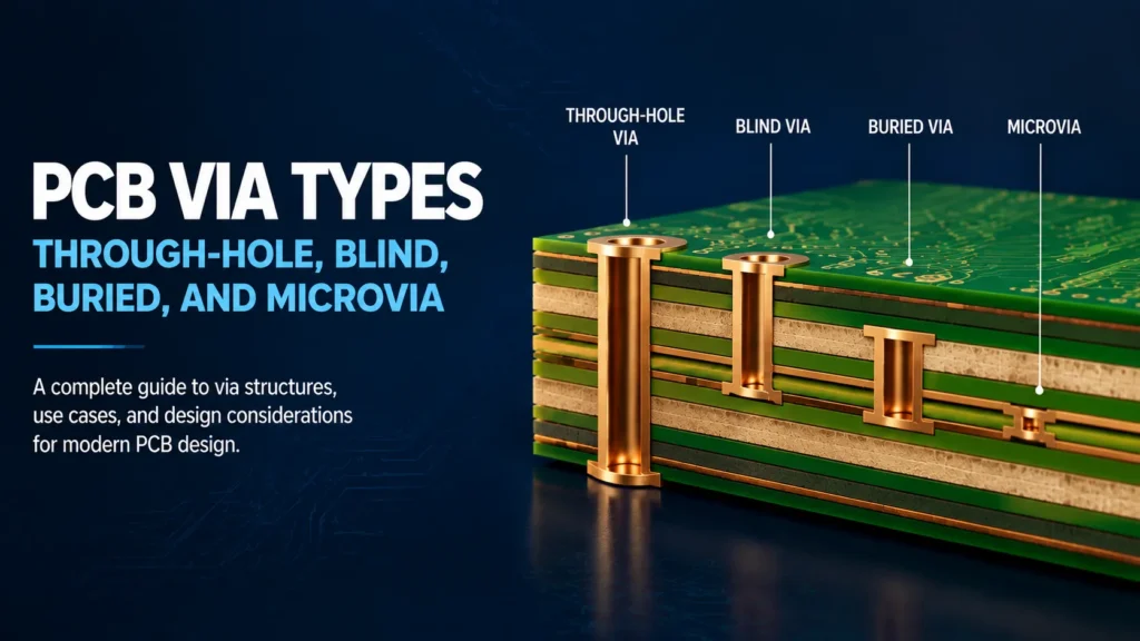 pcb via types through hole blind buried microvia cross section 6