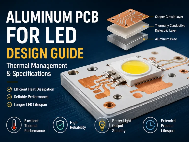 aluminum-pcb-led-design-guide-cover aluminum pcb for led with copper circuit layer thermal dielectric and aluminum base