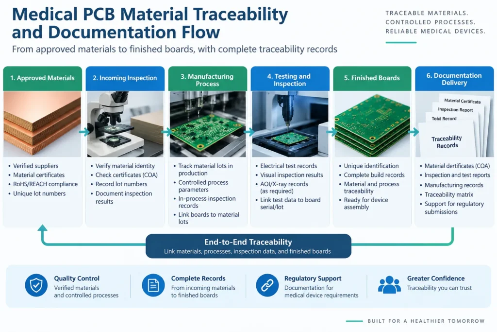 medical pcb traceability documentation diagram 1