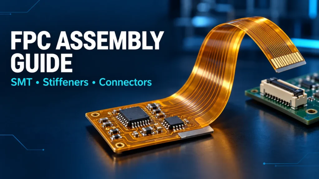 fpc assembly smt stiffener connector hero 1